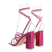 "LINA" Pink Heels