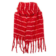"SIXTE" Red Scarf